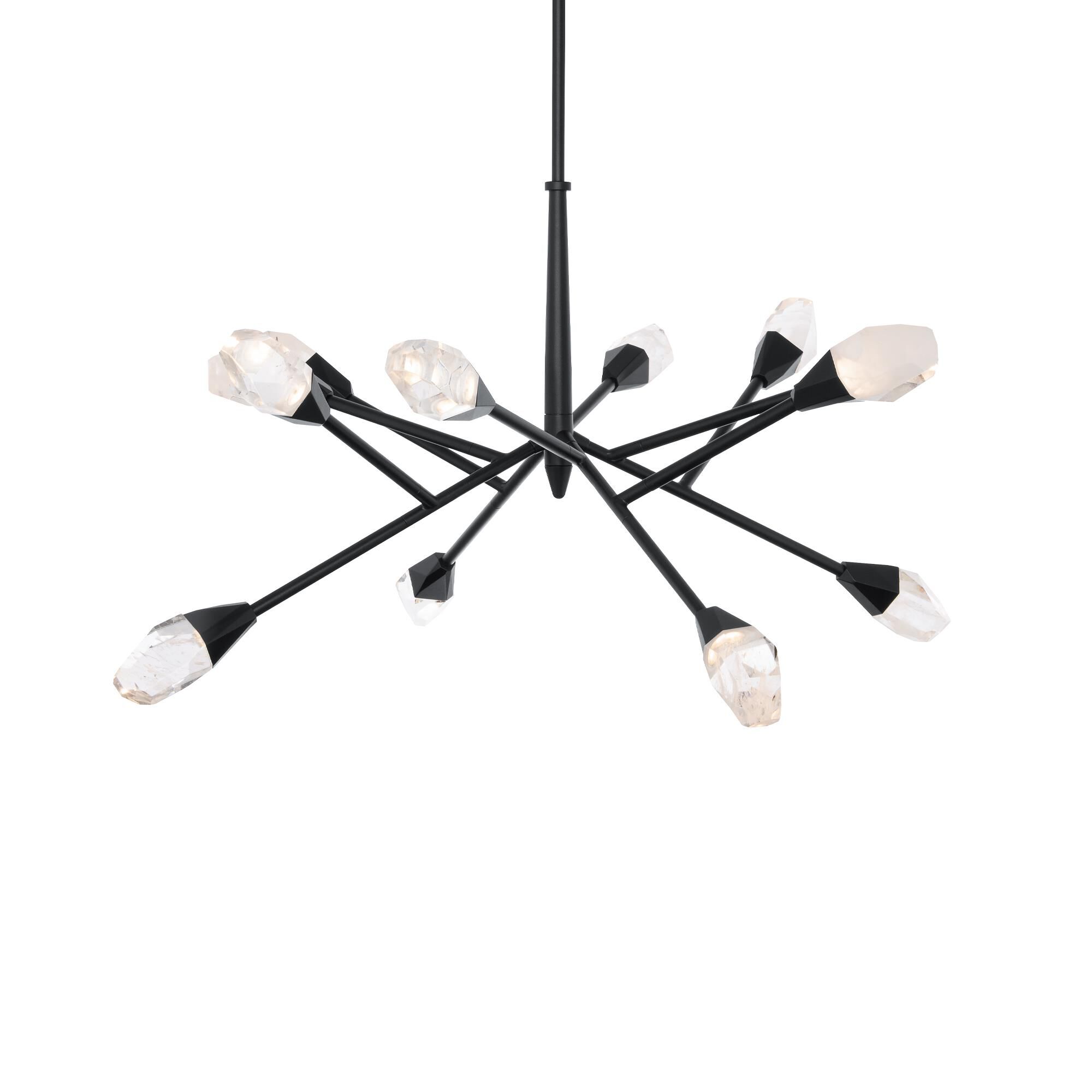 Synapse 31 Inch 12 Light LED Chandelier by Schonbek Beyond