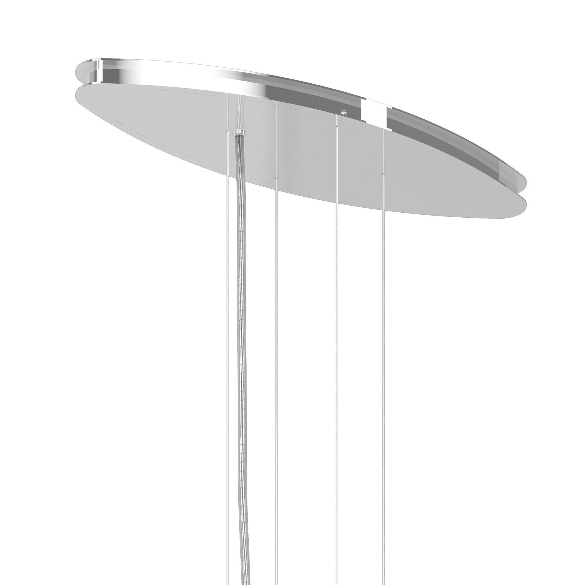Chantant 43 Inch Linear Suspension Light by Schonbek