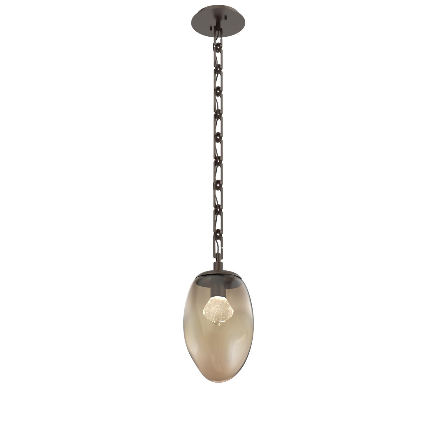 Shown in Flat Bronze finish and Bronze with Faceted Gem glass