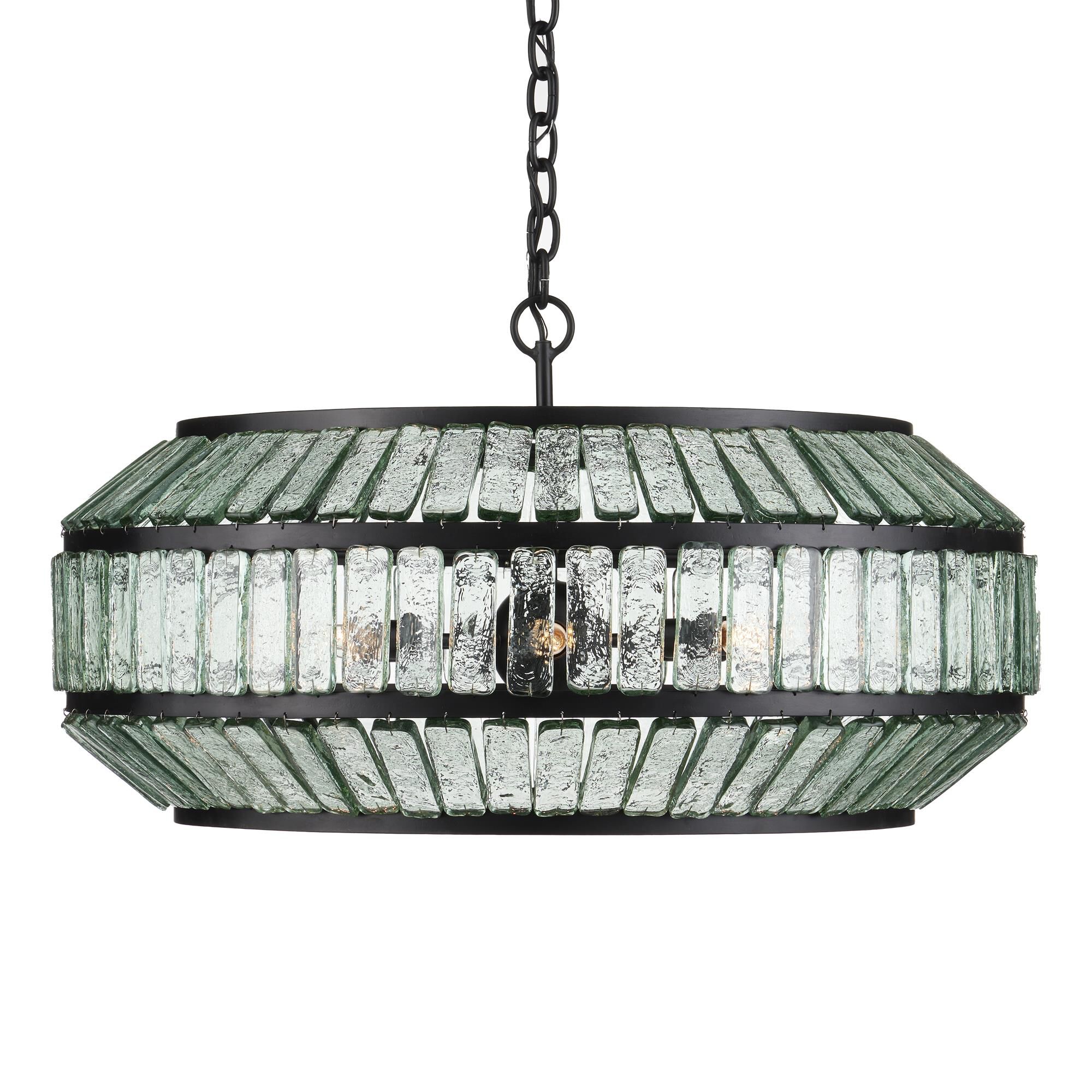Centurion 28 Inch 6 Light Chandelier by Currey and Company