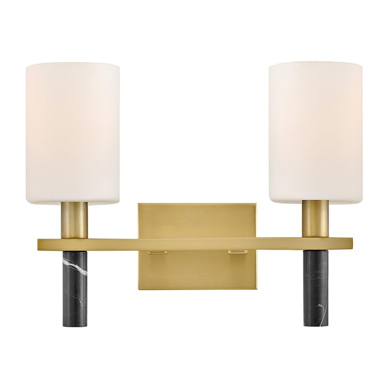 Turin 16 Inch 2 Light Bath Vanity Light by Hinkley