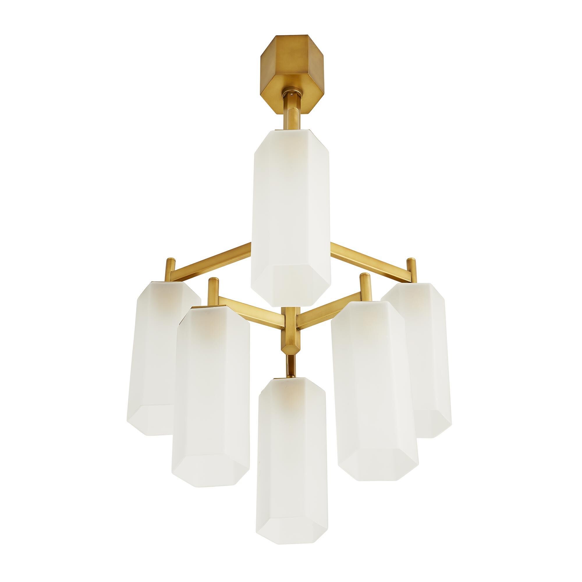 Soloman 23 Inch 6 Light Chandelier by Arteriors Home