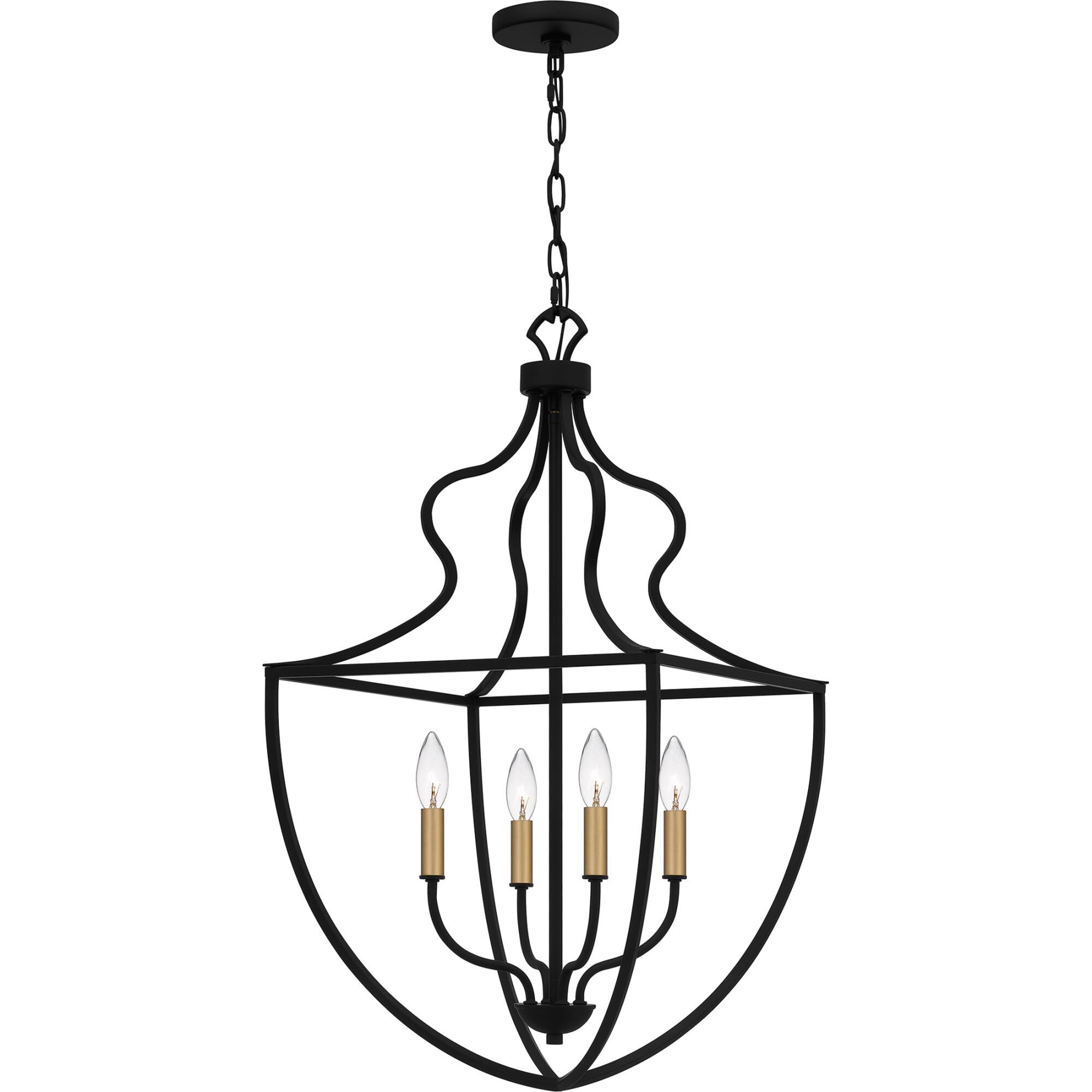 16.5 Inch 4 Light Large Pendant by Quoizel