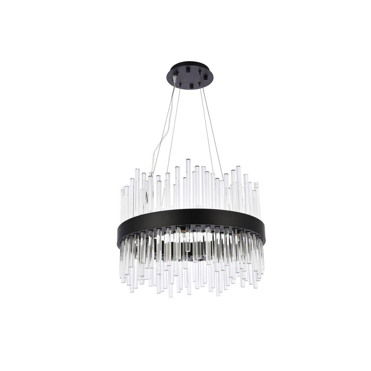 Dallas 20 Inch Large Pendant by Elegant Lighting