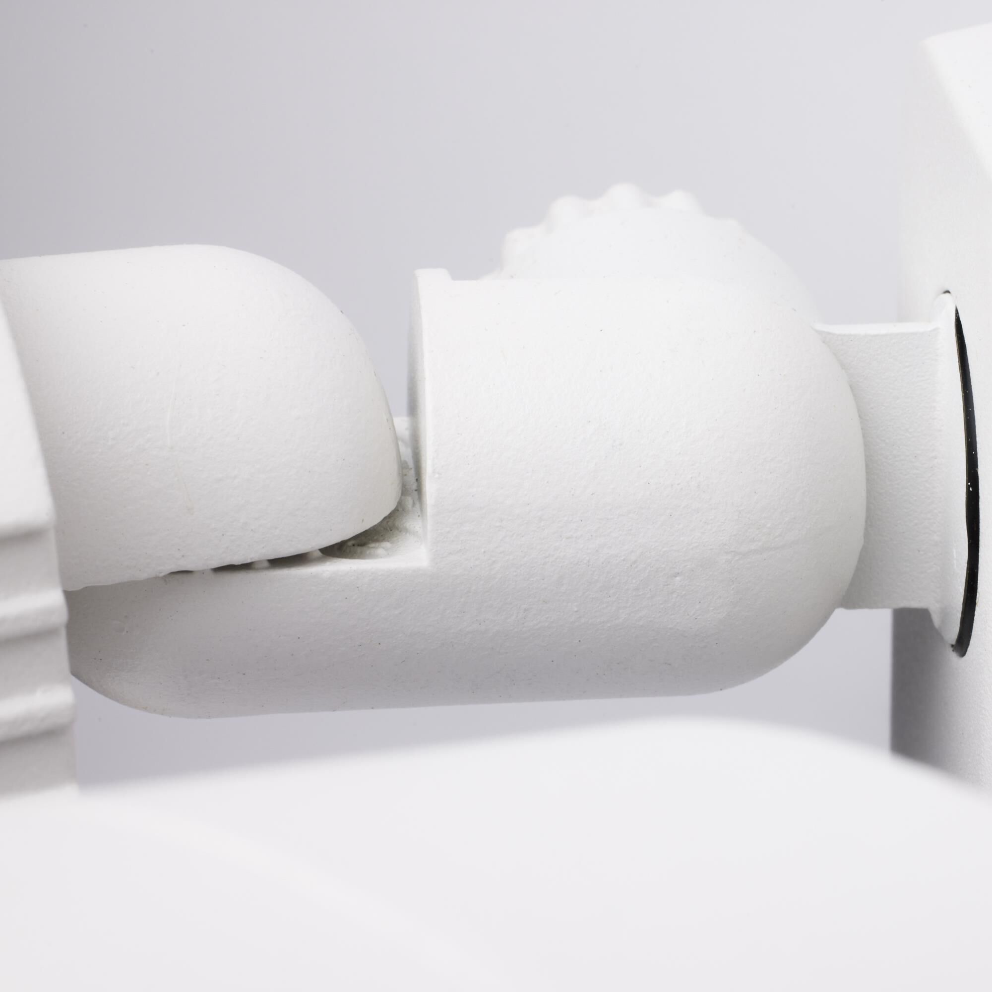 Shown in White finish