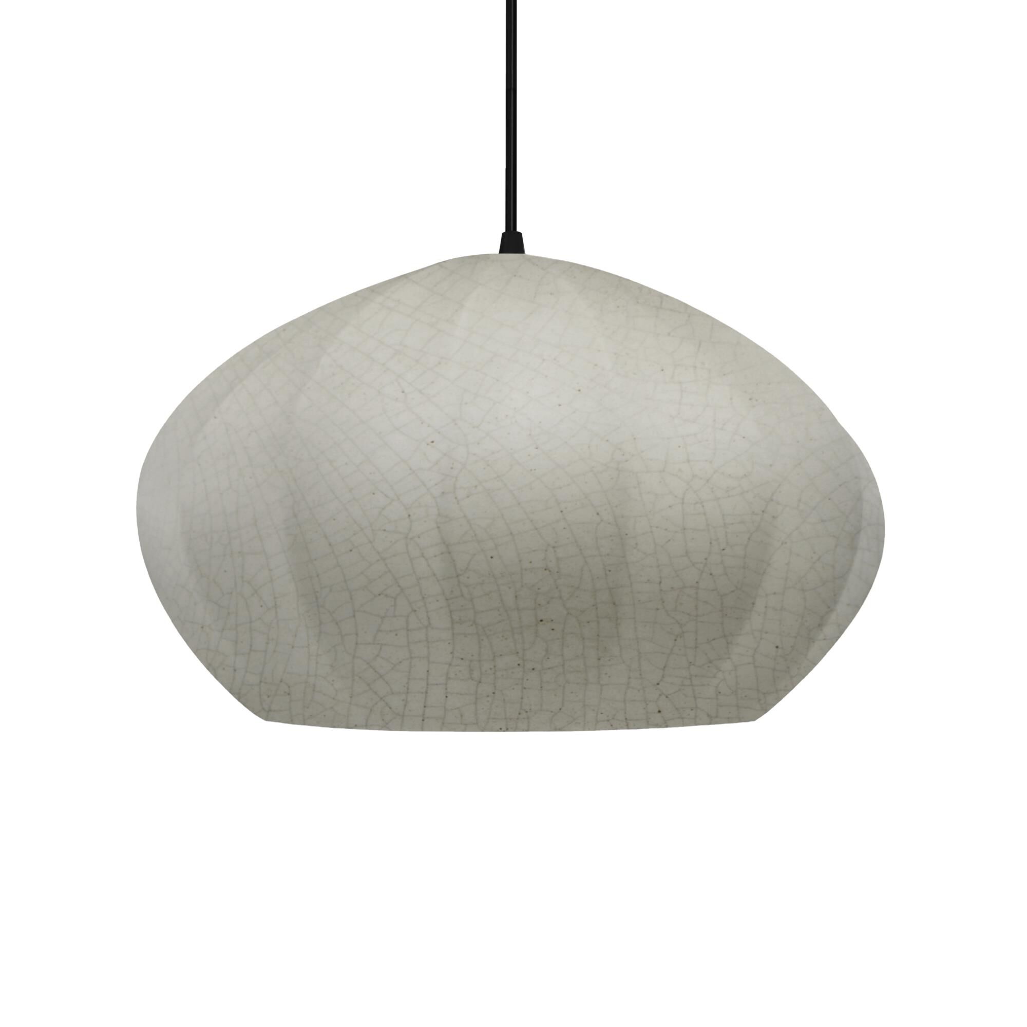 Fluted 13 Inch Large Pendant by Justice Design Group