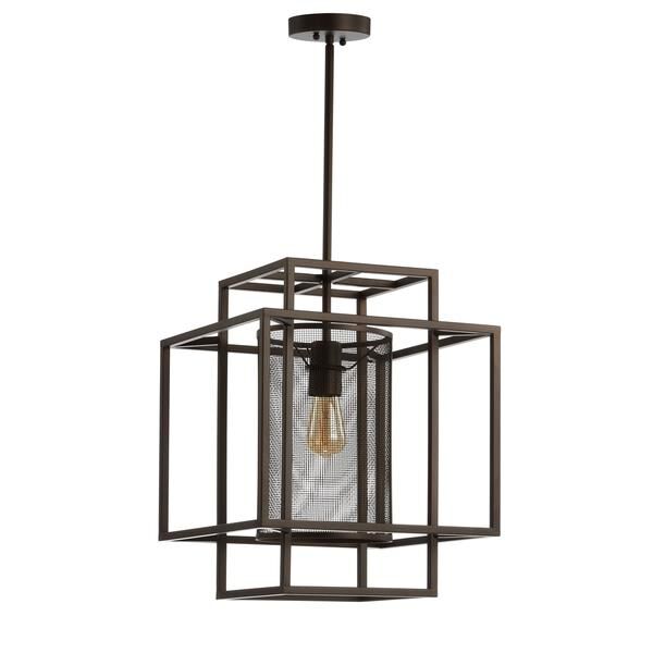 Safavieh Case 14 Inch LED Cage Pendant