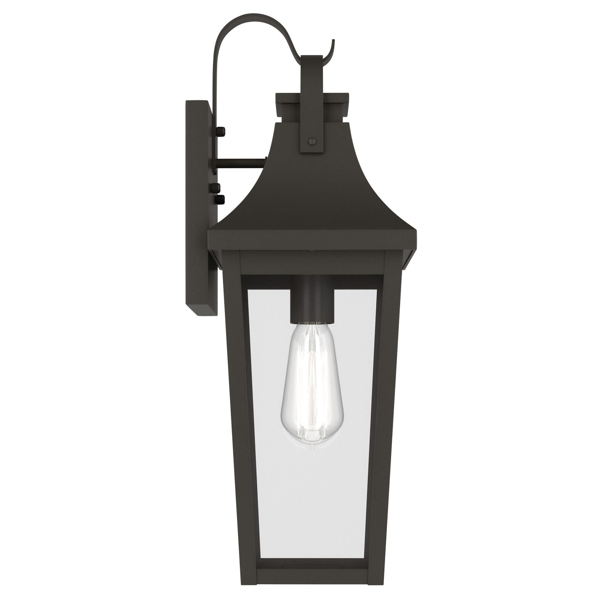 Shown in Olde Bronze finish and Clear glass