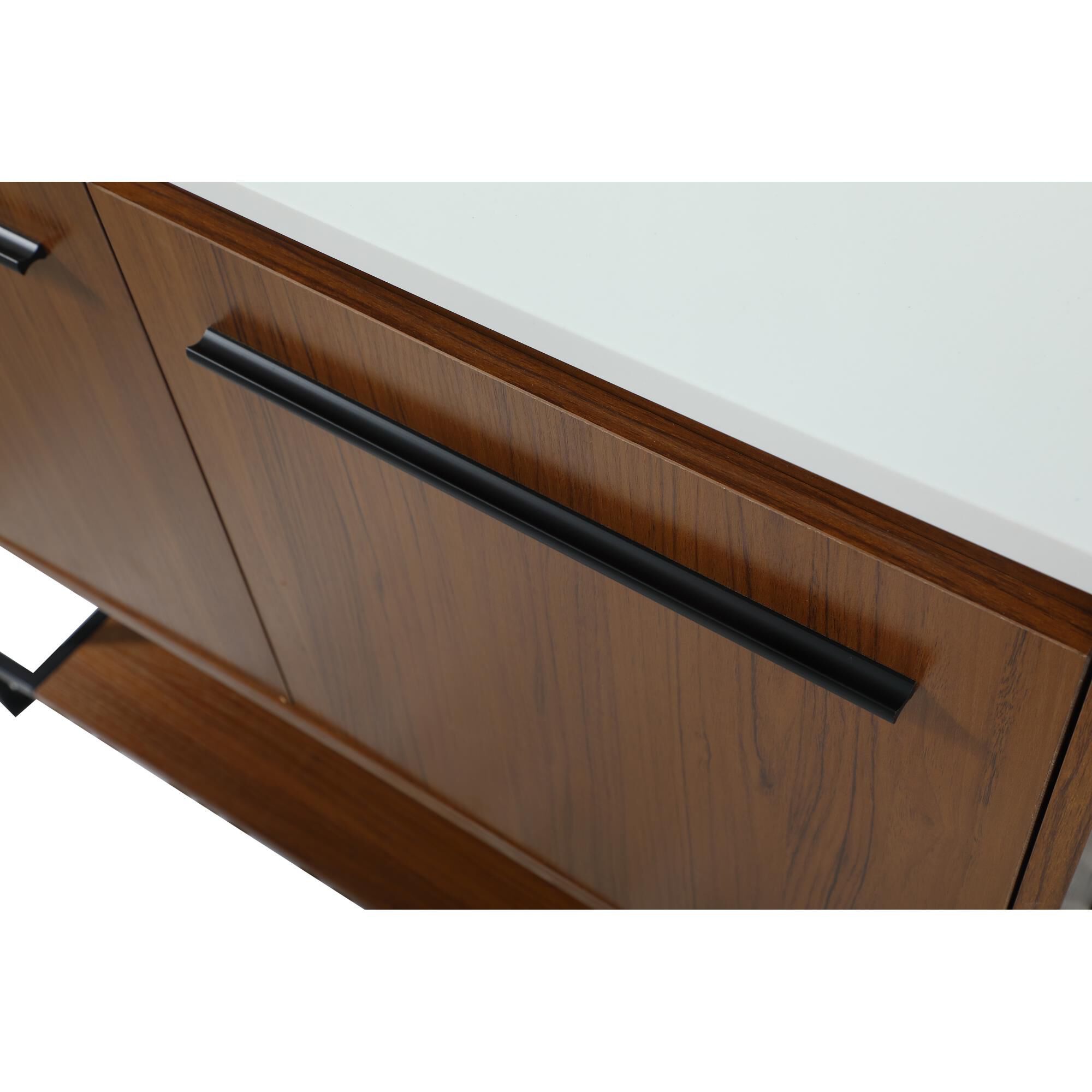 Shown in Teak finish