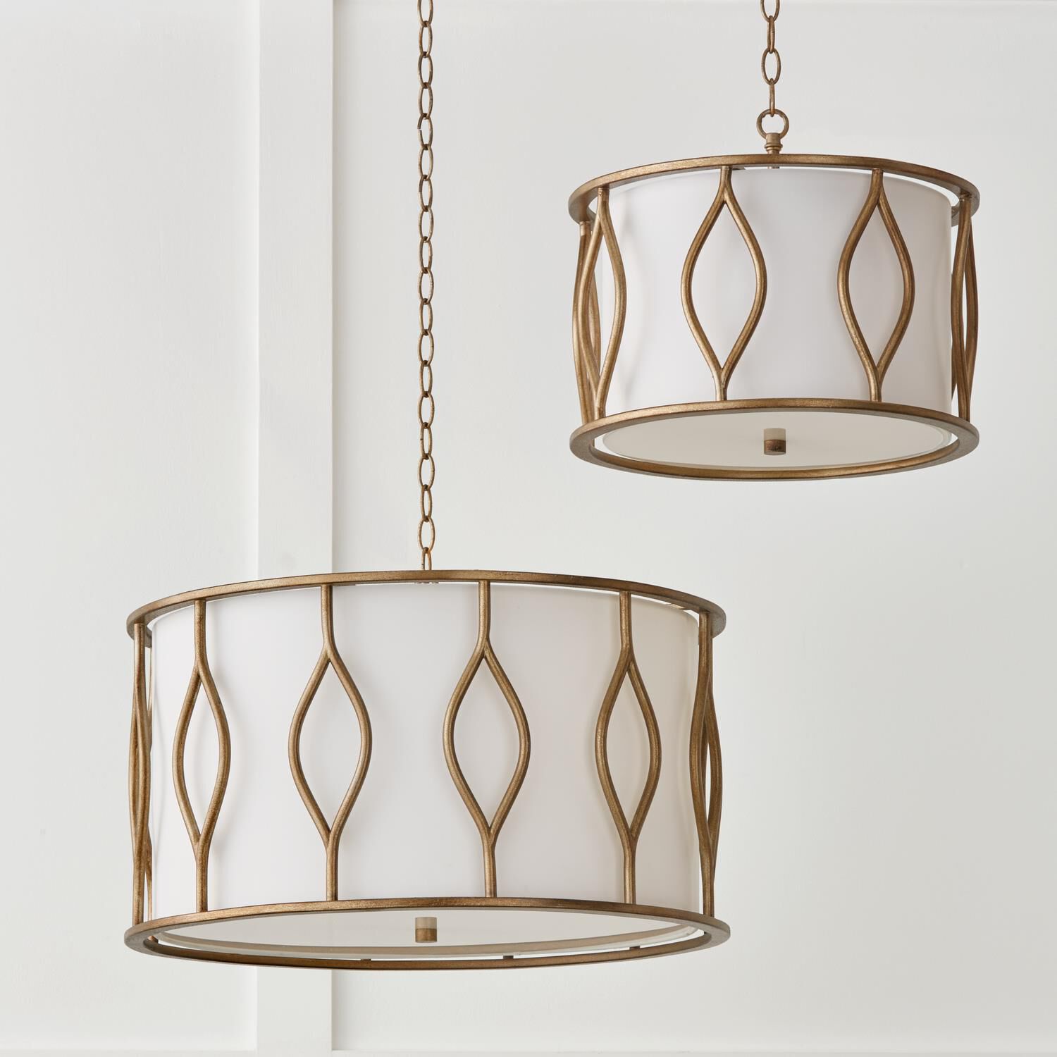 Cohen 16 Inch 3 Light Semi Flush Mount by Capital Lighting Fixture Company