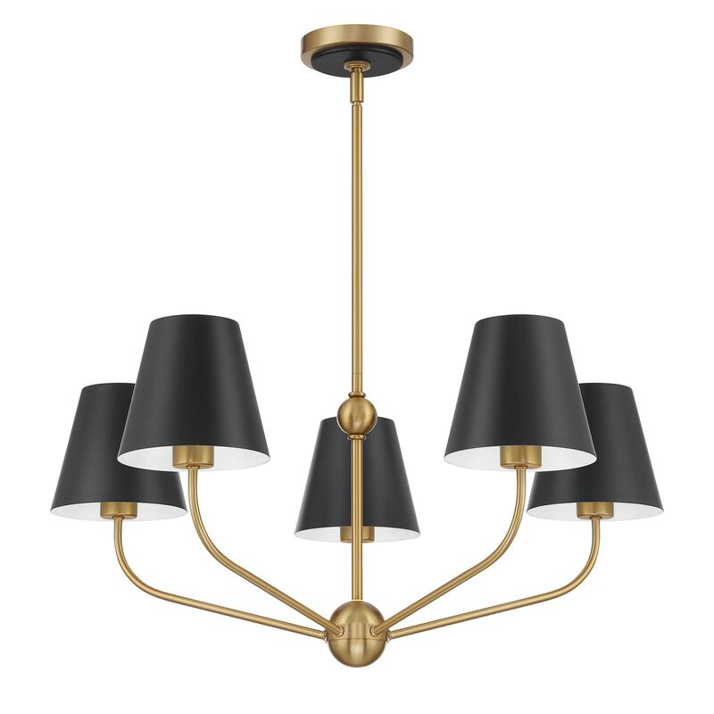 Xavier 28 Inch Chandelier by Crystorama