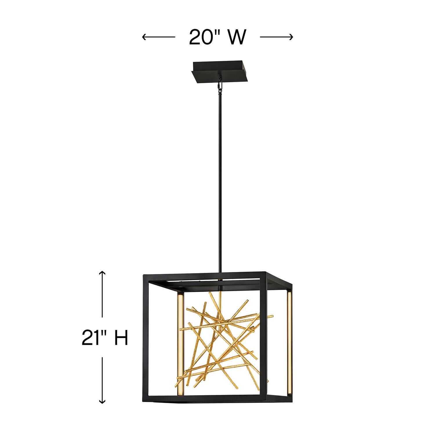 Styx 20 Inch LED Large Pendant by Fredrick Ramond