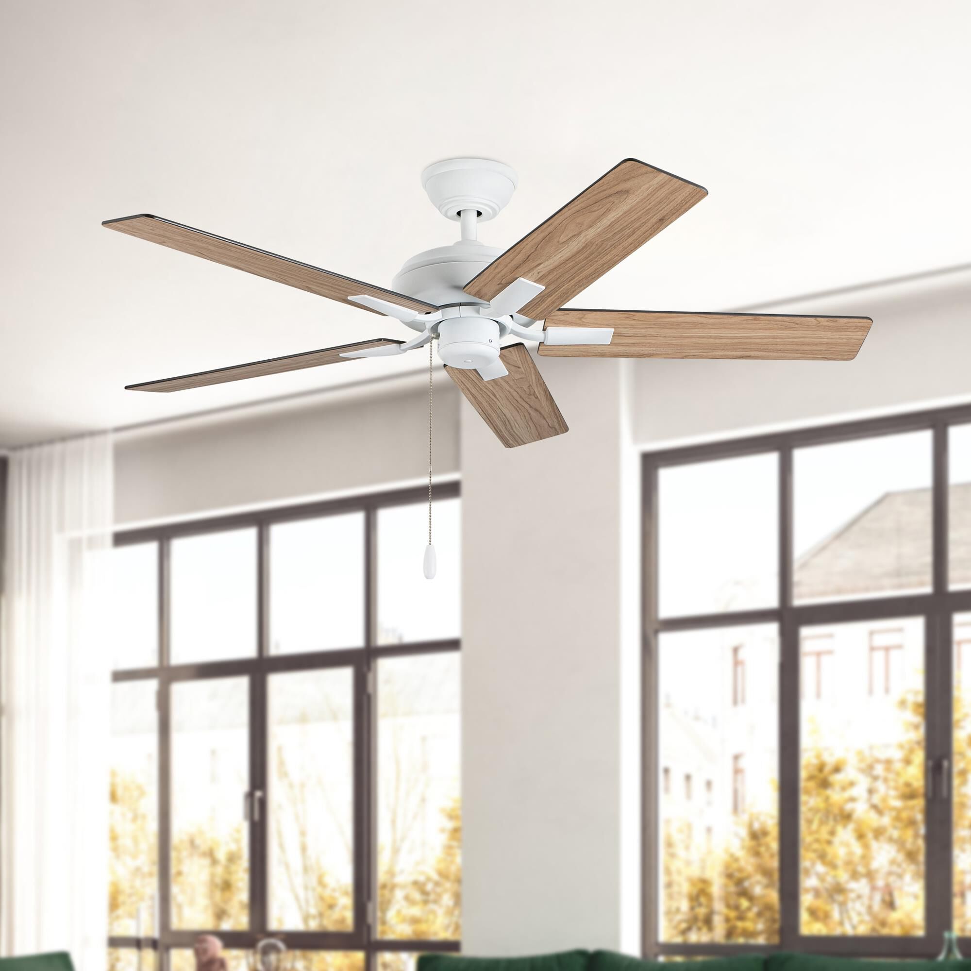 Shown in White finish