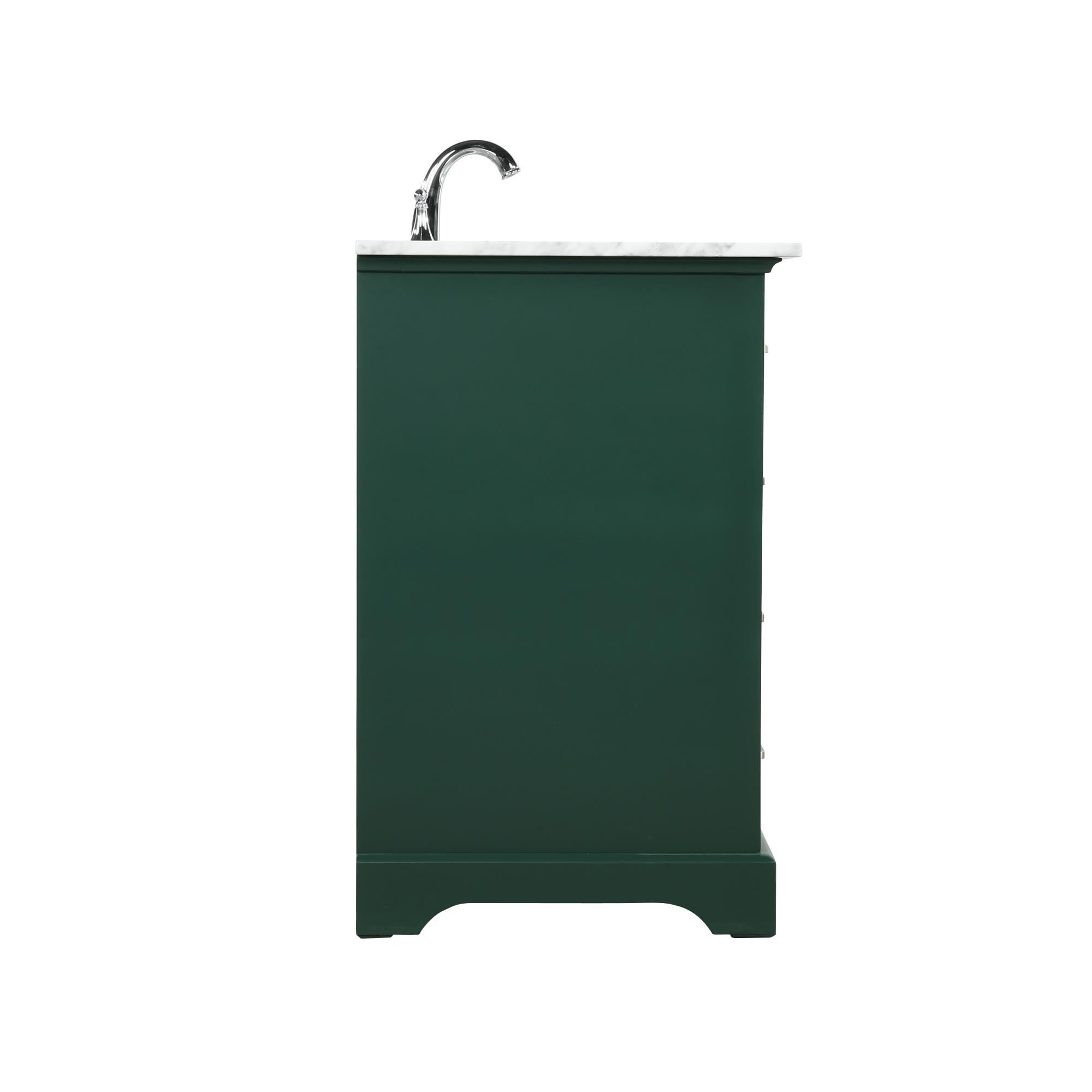 Shown in Green finish