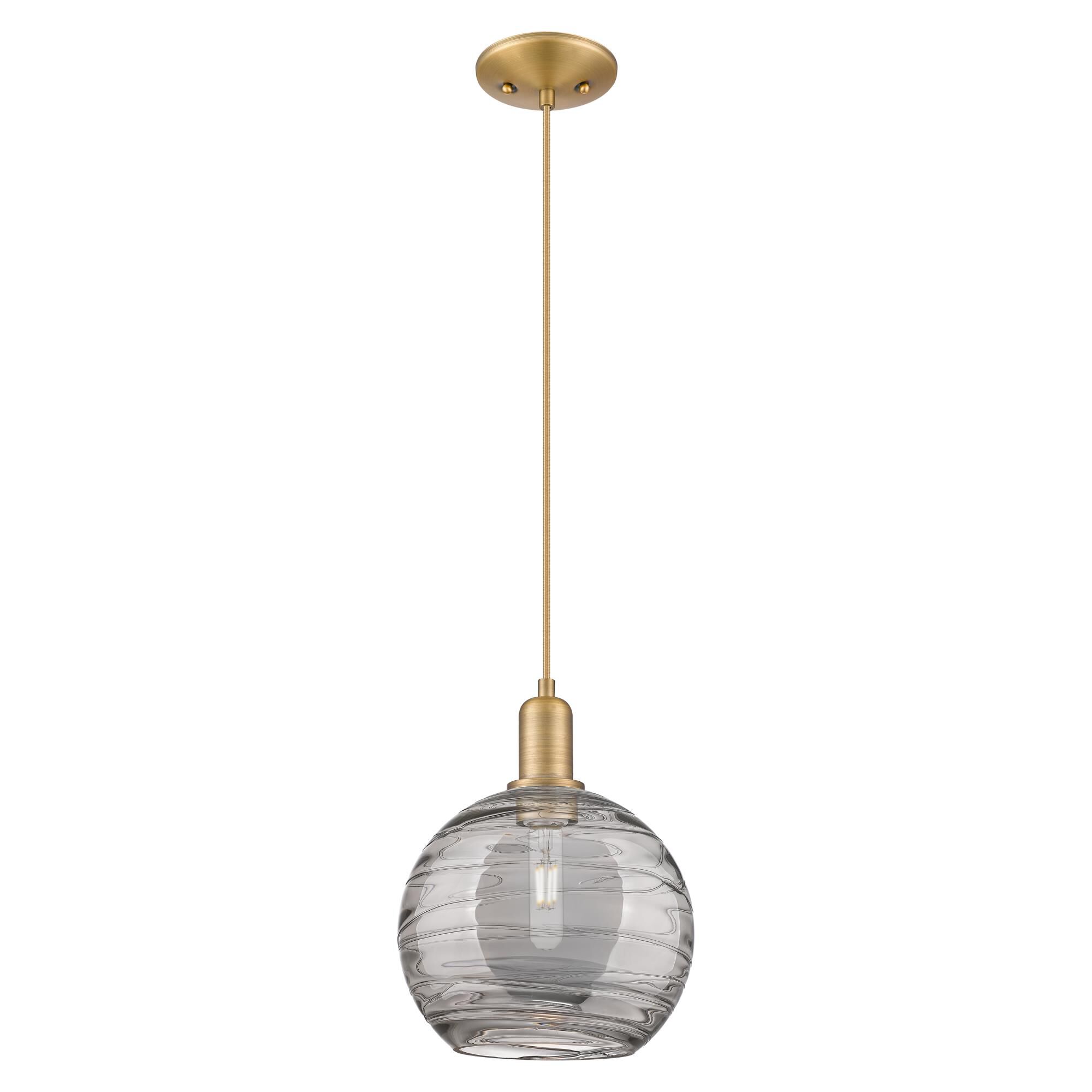 Bruno Marashlian Athens Deco Swirl 10 Inch Mini Pendant by Innovations Lighting