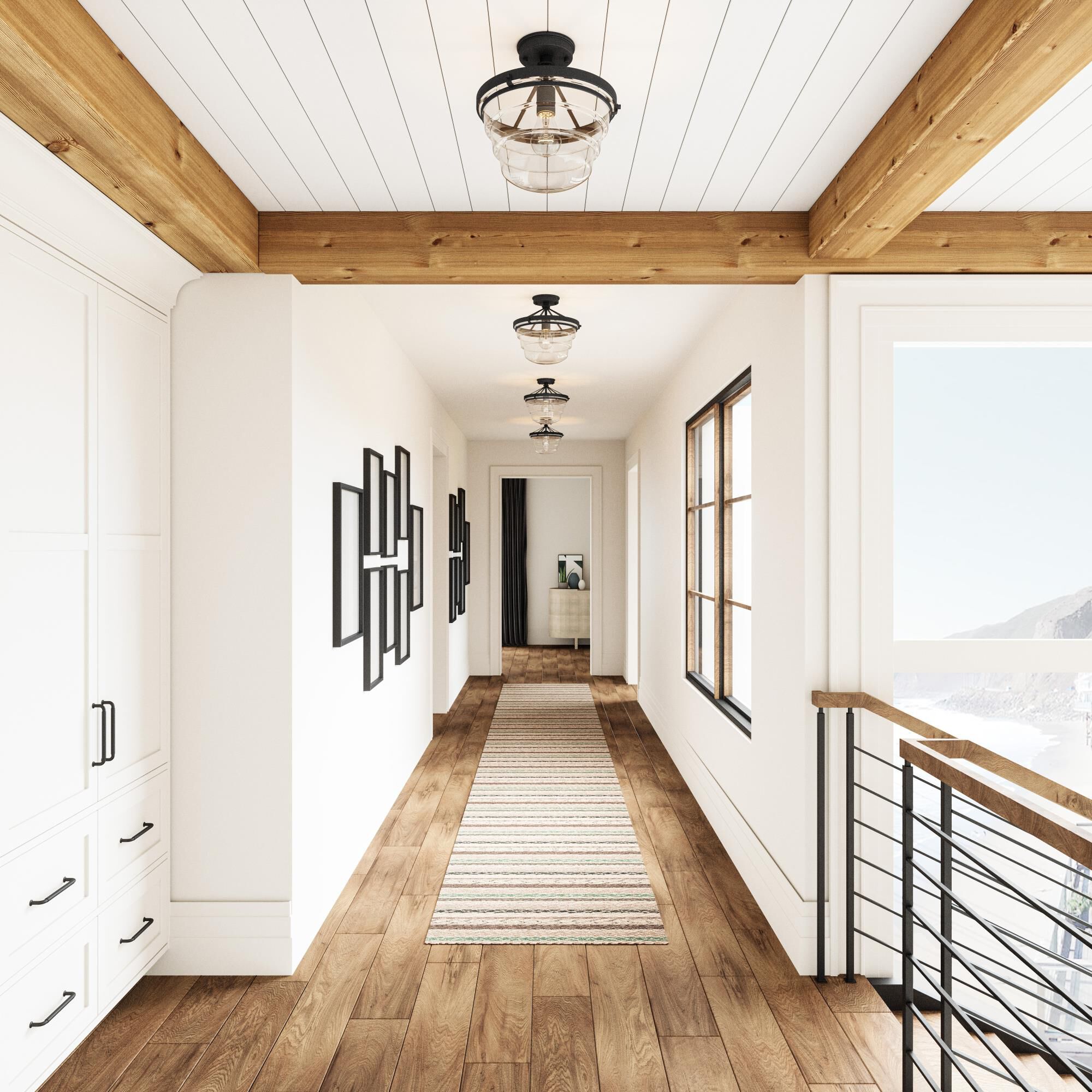 Boyer 12 Inch Semi Flush Mount by ELK Home