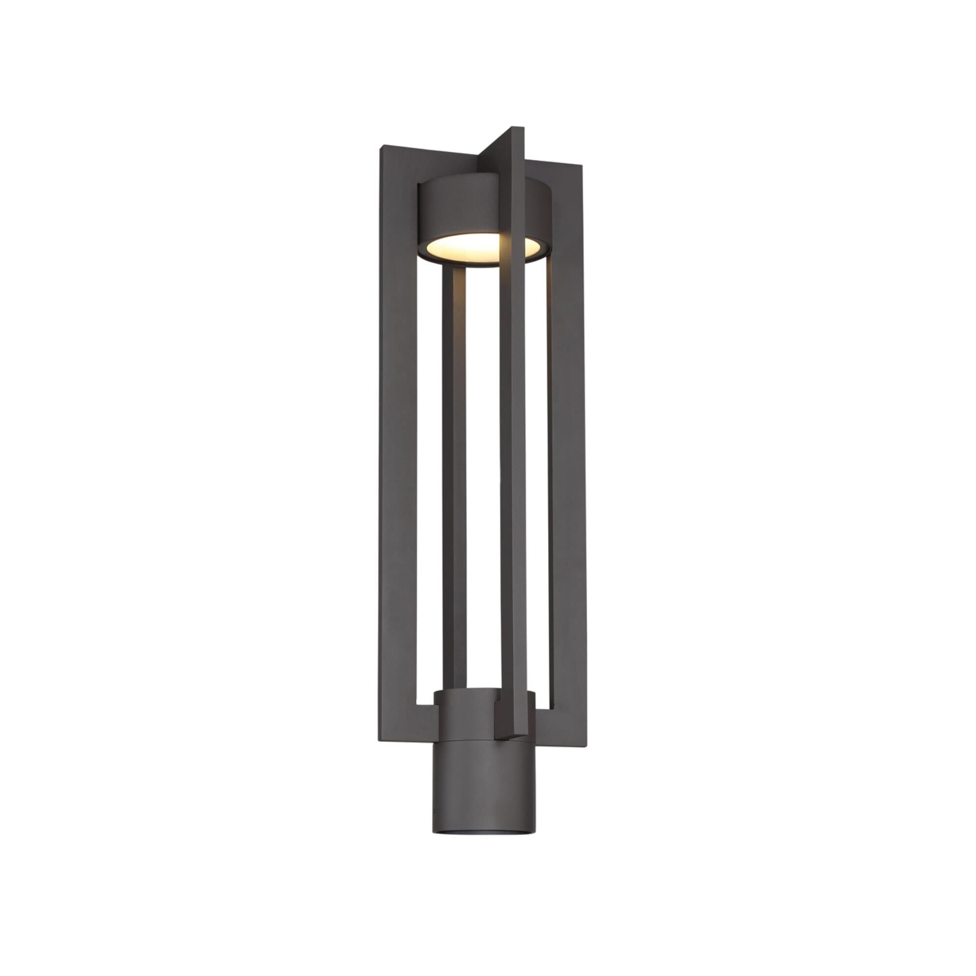 Chamber Outdoor Post Lamp by dweLED