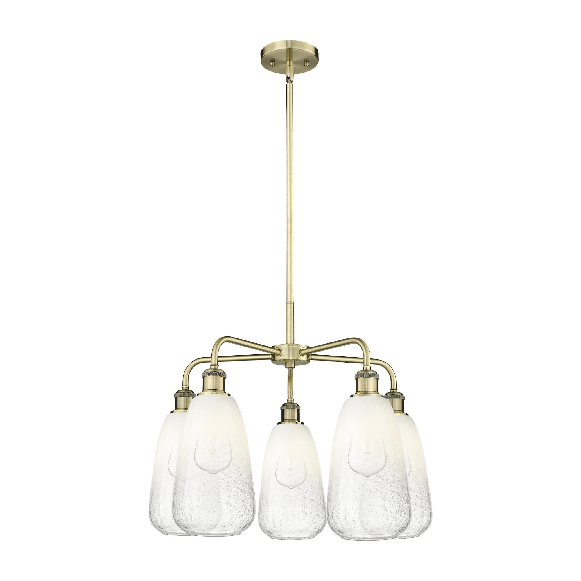 Bruno Marashlian Brookhaven Almond 25 Inch Chandelier by Innovations Lighting