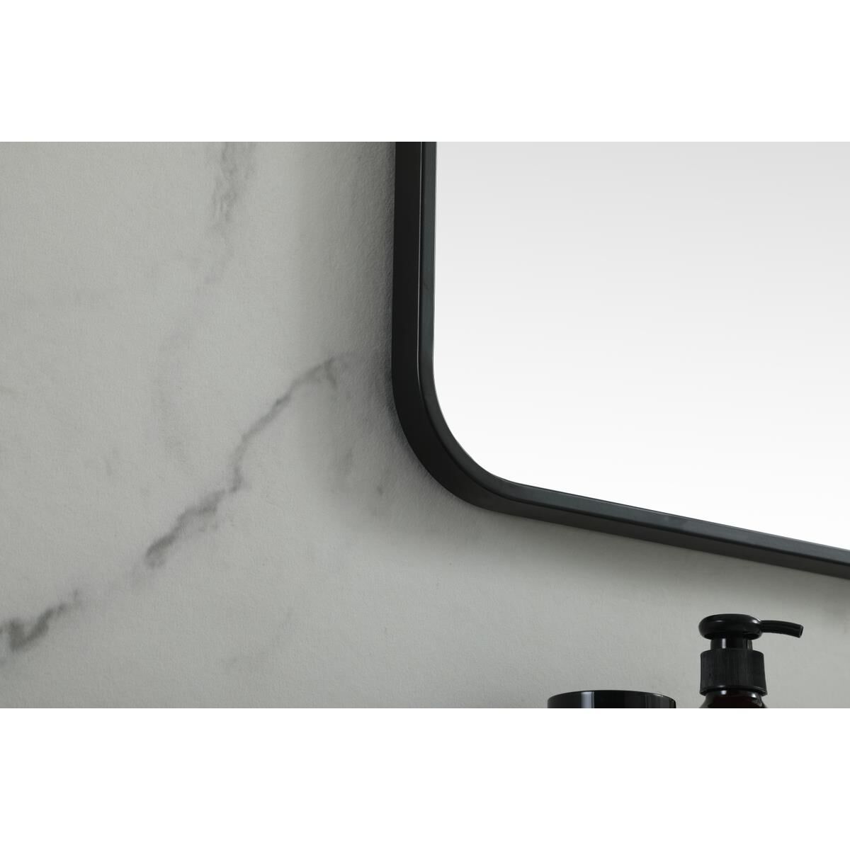 Evermore 30 Inch Bathroom Mirror by Elegant Decor