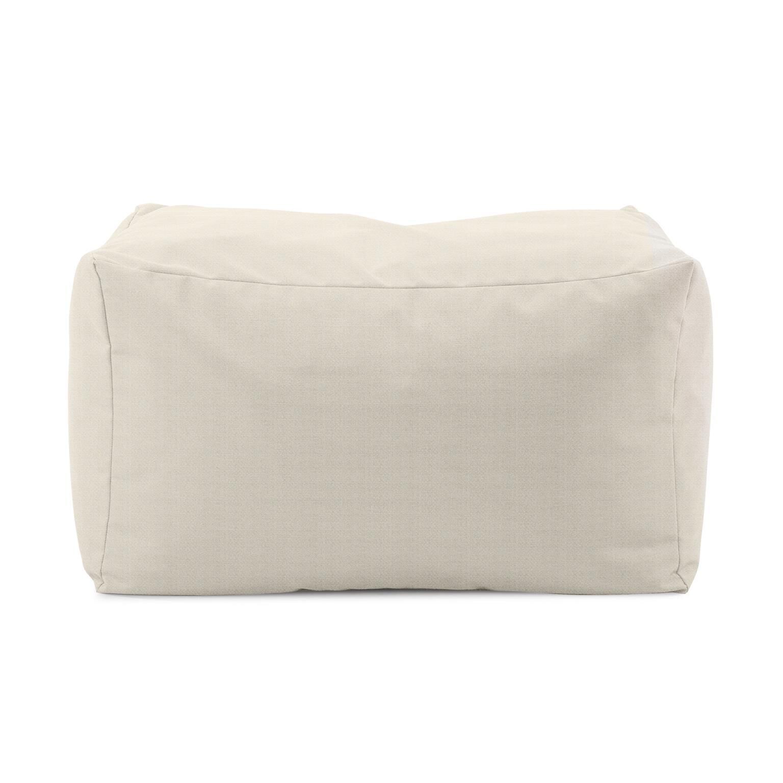 The Driftwood Pouf Bench by Howard Elliott Collection