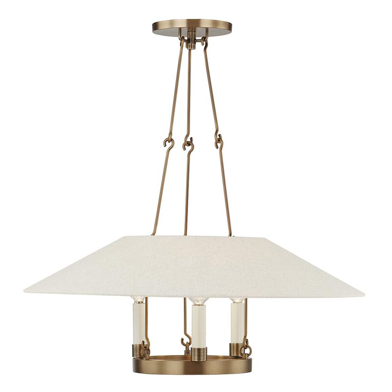 Lauren Liess Archive 25 Inch Chandelier by Troy Lighting