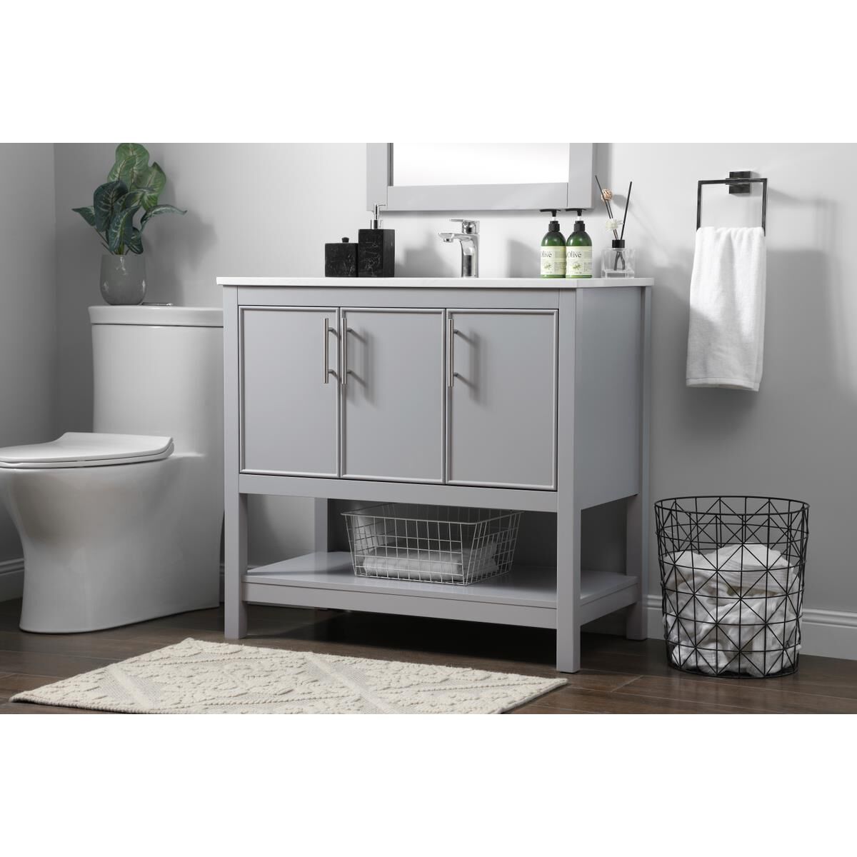 Everett 36 Inch Bath Vanity by Elegant Decor