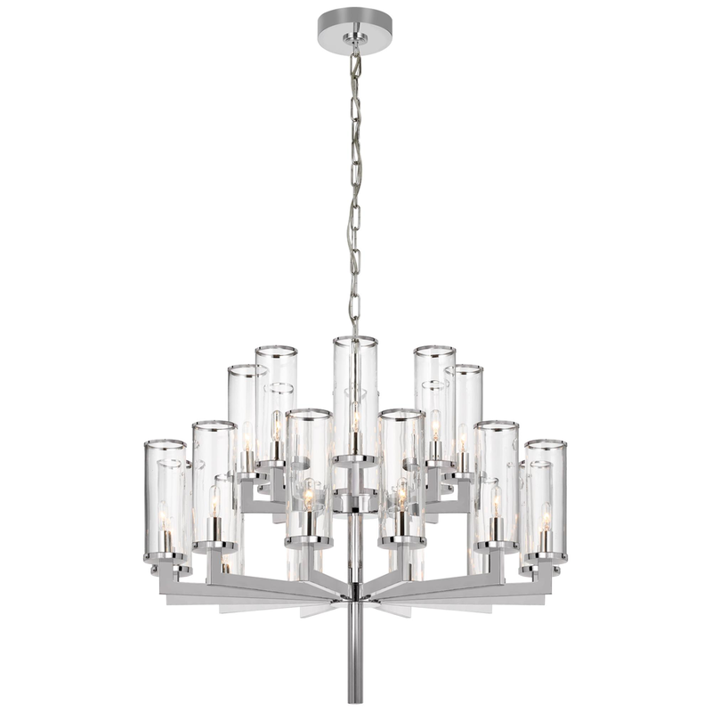 Kelly Wearstler Liaison 34 Inch 20 Light Chandelier by Visual Comfort Signature Collection