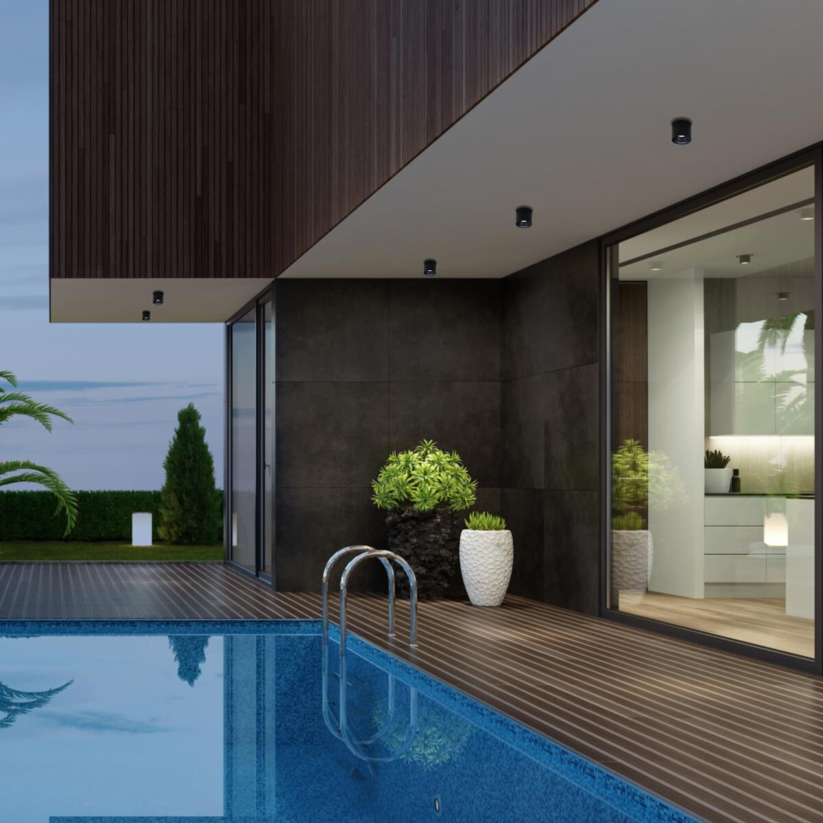 Shown in Black finish