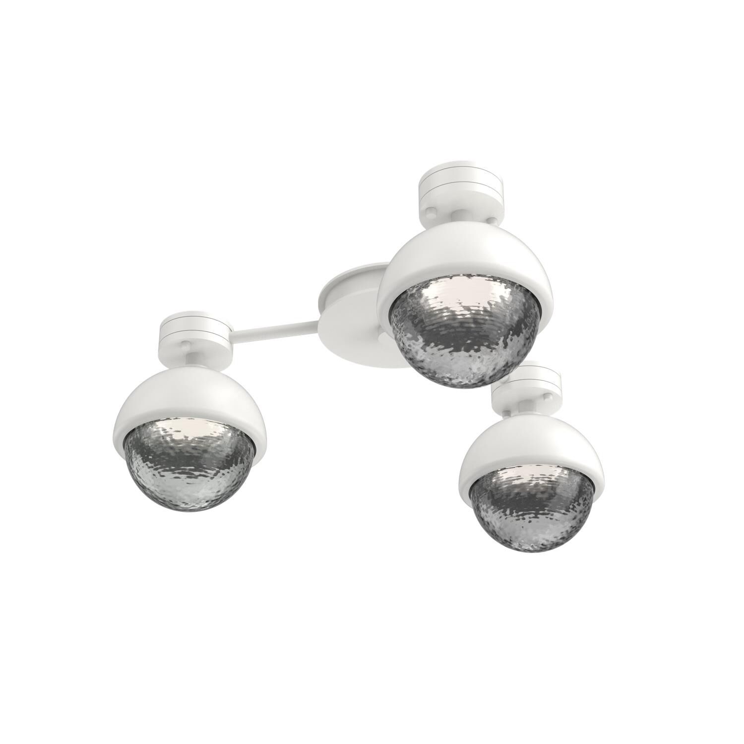Levi Wilson Cabochon 23 Inch Flush Mount by Hammerton Studio
