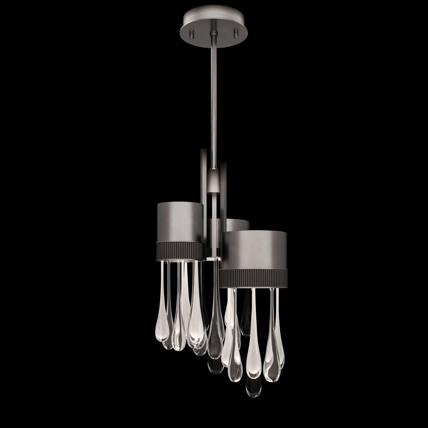 Rain 17 Inch Multi Light Pendant by Fine Art Handcrafted Lighting