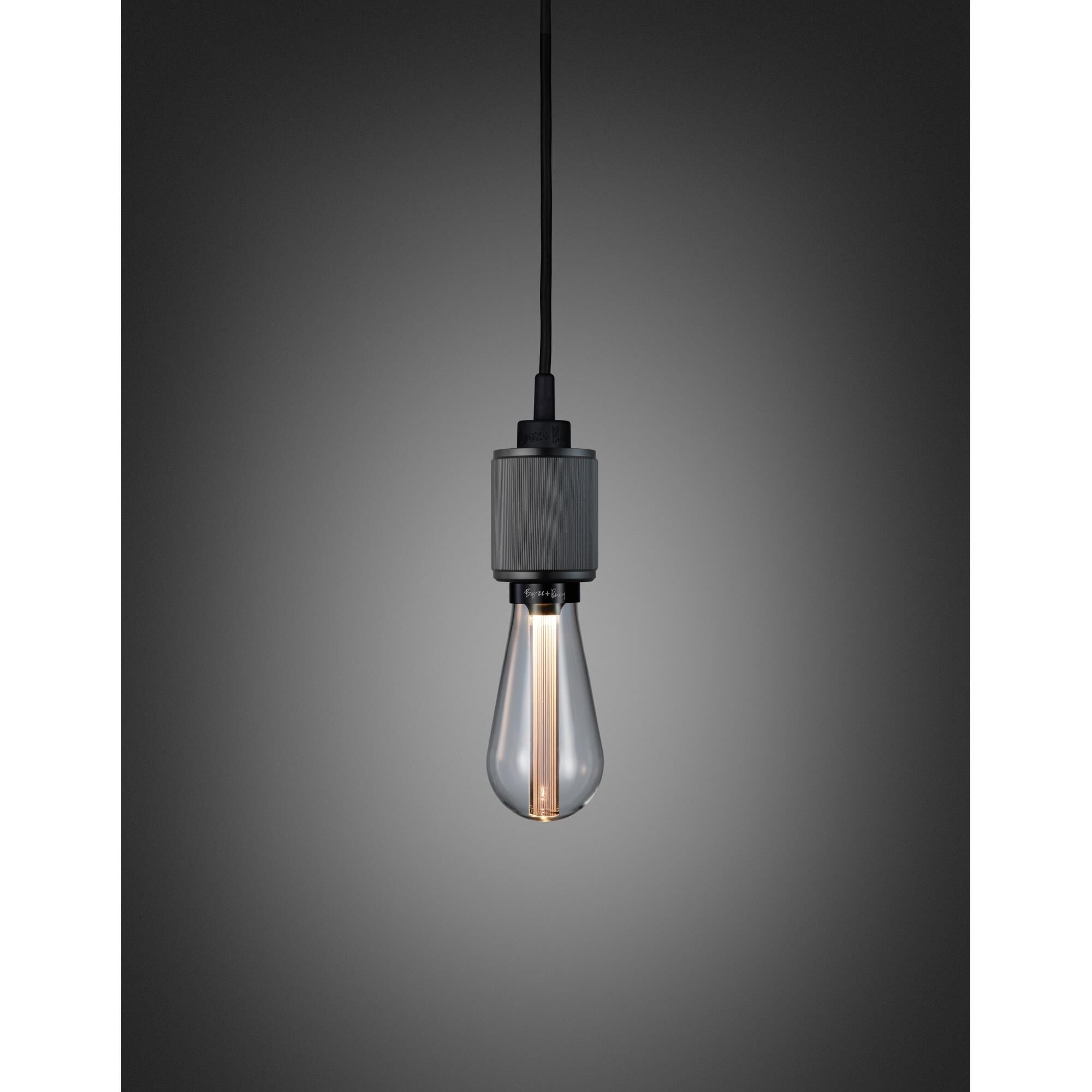 Heavy Metal Mini Pendant Light with Cross Detail by Buster and Punch