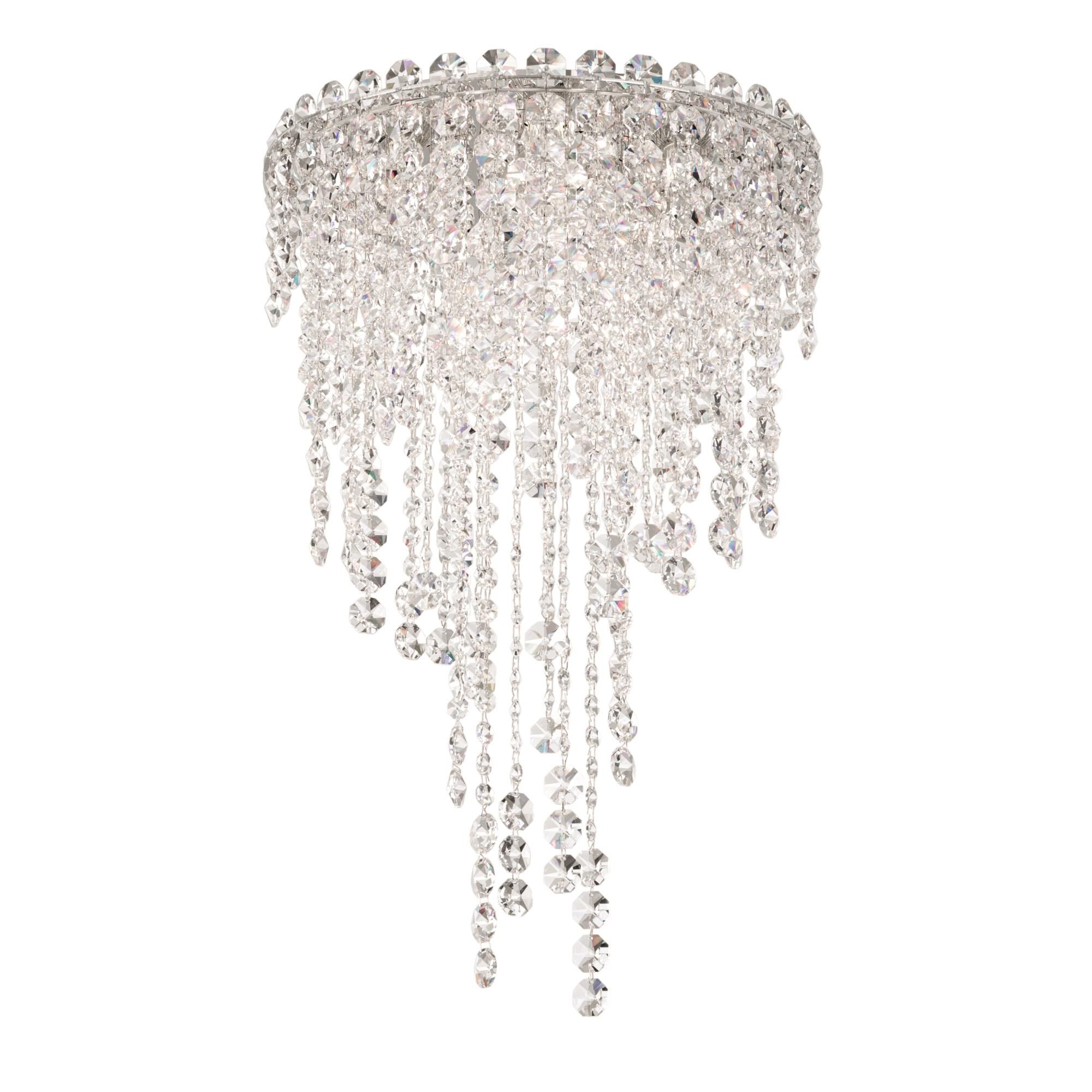 Shown in Stainless Steel finish and Clear Heritage Handcut crystal