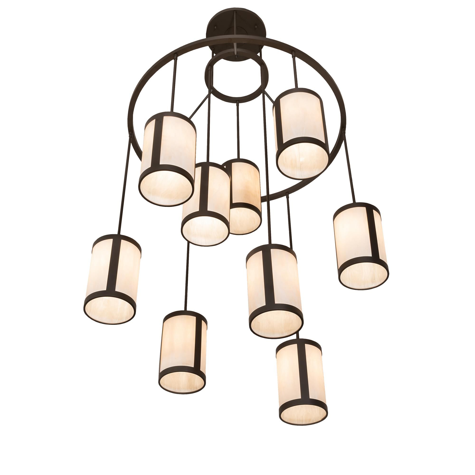 Cartier 48 Inch 9 Light Multi Light Pendant by Meyda Lighting