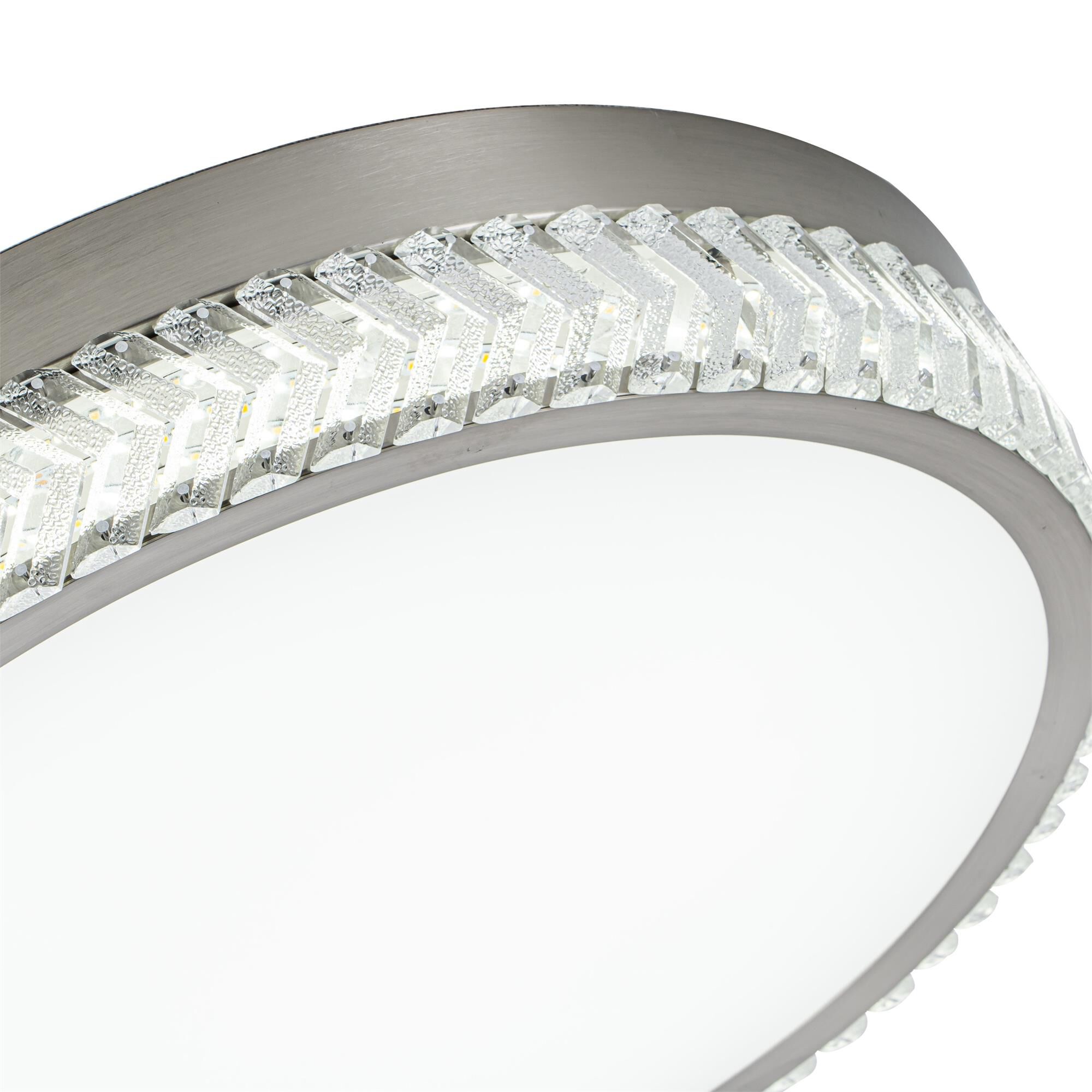 Shown in Brushed Nickel finish