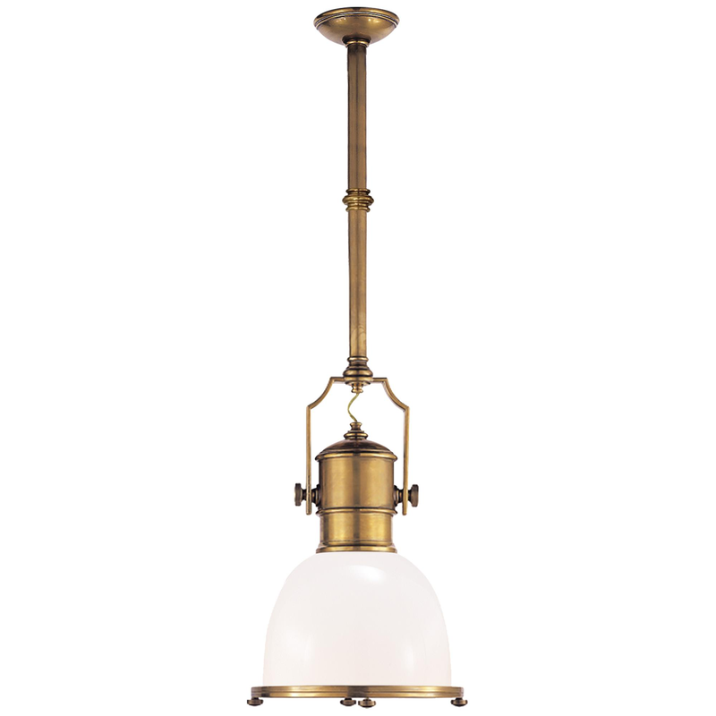 Visual Comfort Signature Collection Chapman & Myers Country Industrial 14 Inch Large Pendant