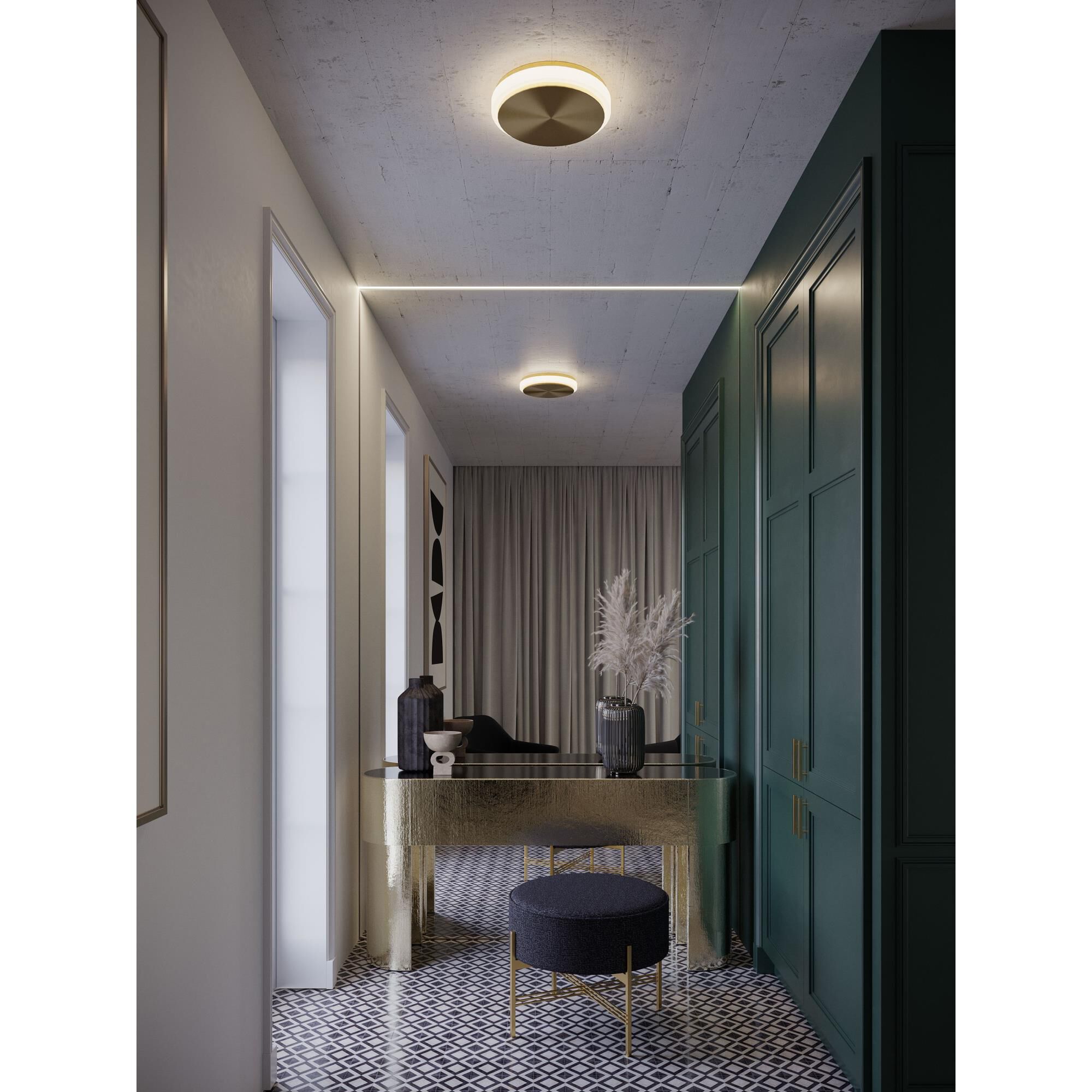 Eris 10 Inch Flush Mount by AFX Inc