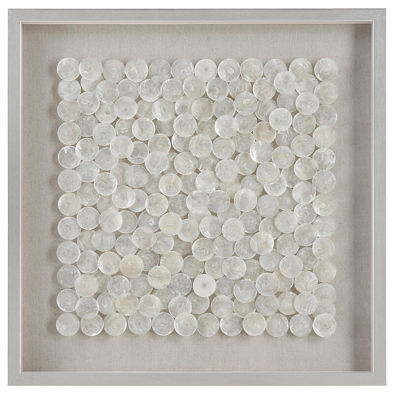 Uttermost Roxas Capiz Shell Shadow Box Alternative Wall Art by Uttermost