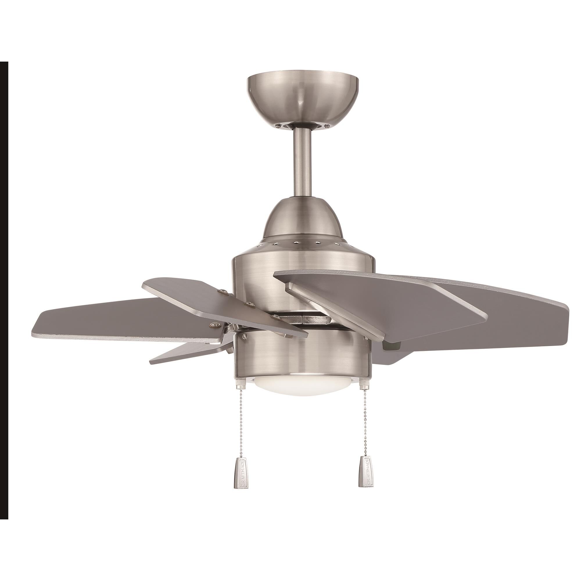 Shown in Brushed Polished Nickel finish and White Frost glass and Yes shade