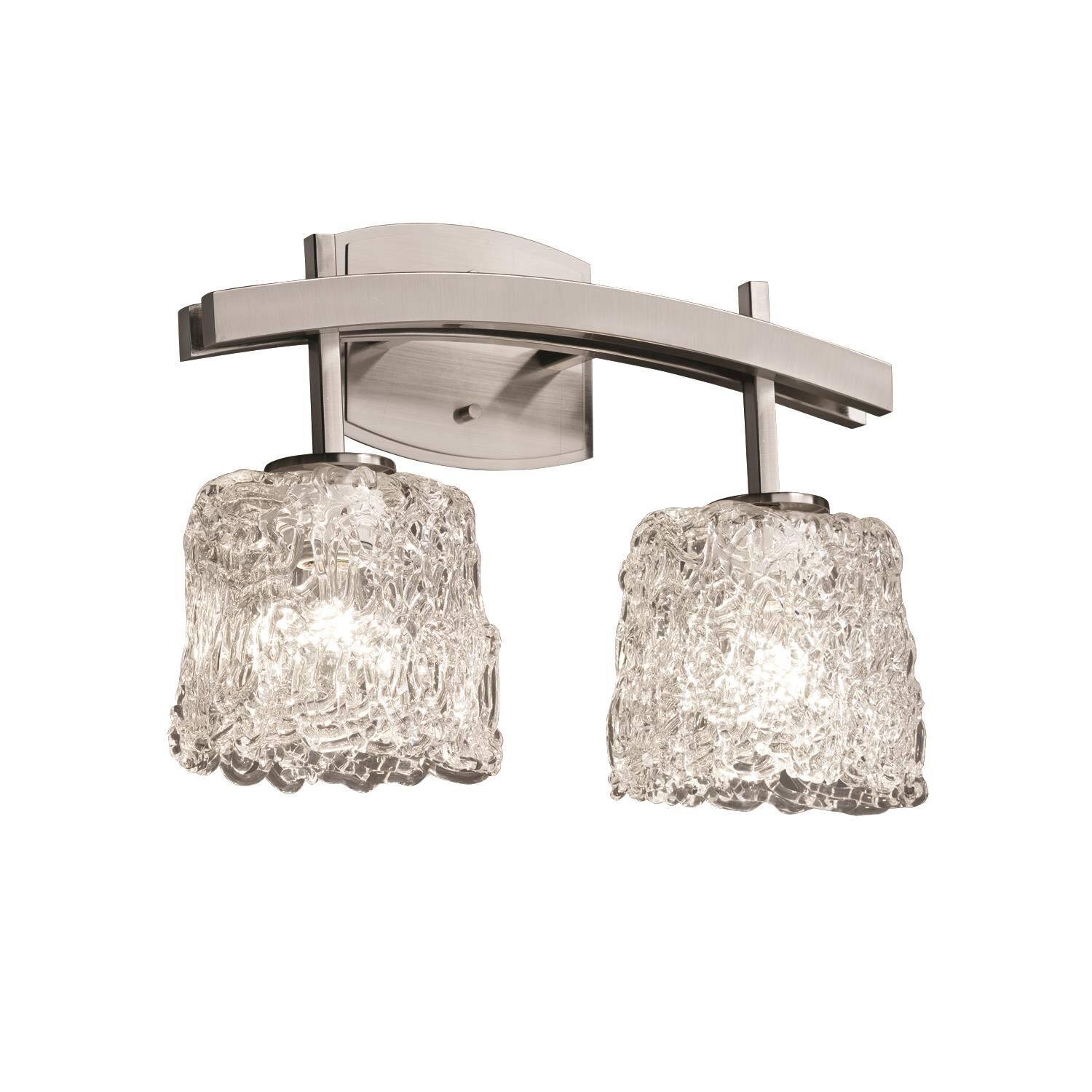 Veneto Luce 15 Inch 2 Light Bath Vanity Light by Justice Design Group