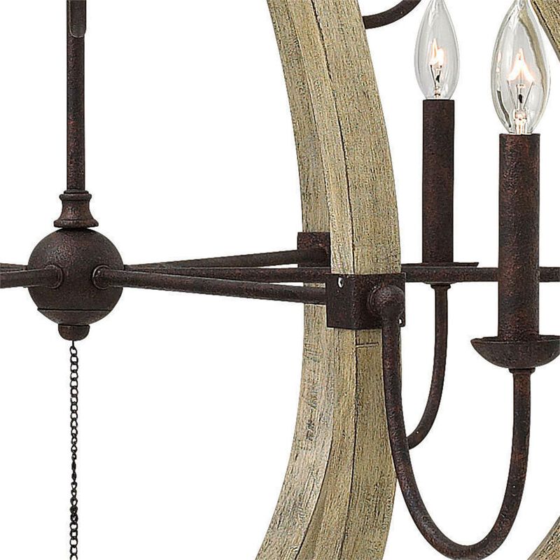Middlefield 41 Inch 9 Light Chandelier by Fredrick Ramond