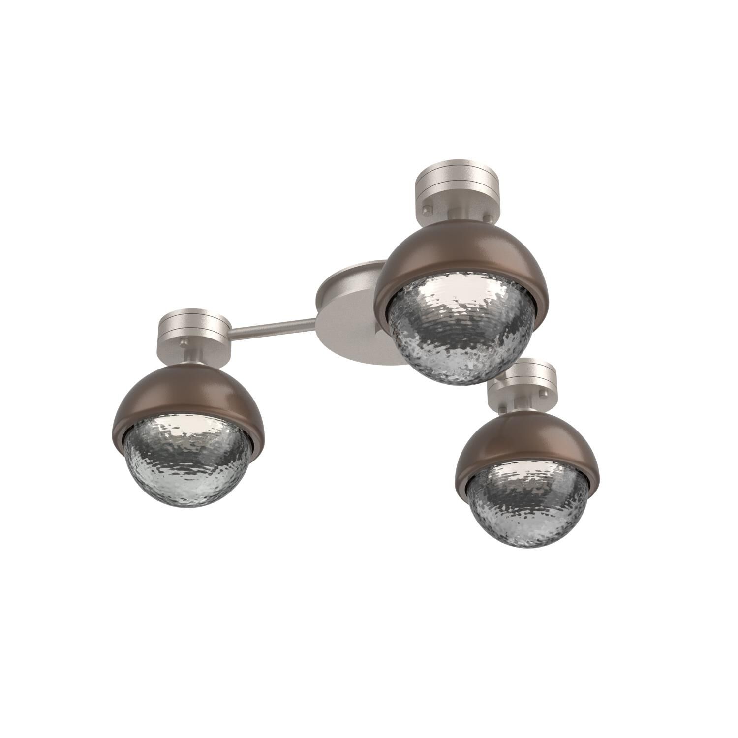 Levi Wilson Cabochon 23 Inch Flush Mount by Hammerton Studio