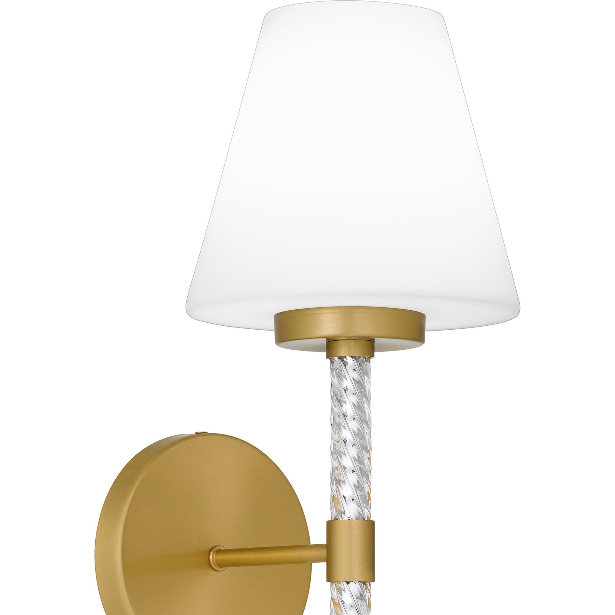 Andrea 7 Inch Wall Sconce by Quoizel
