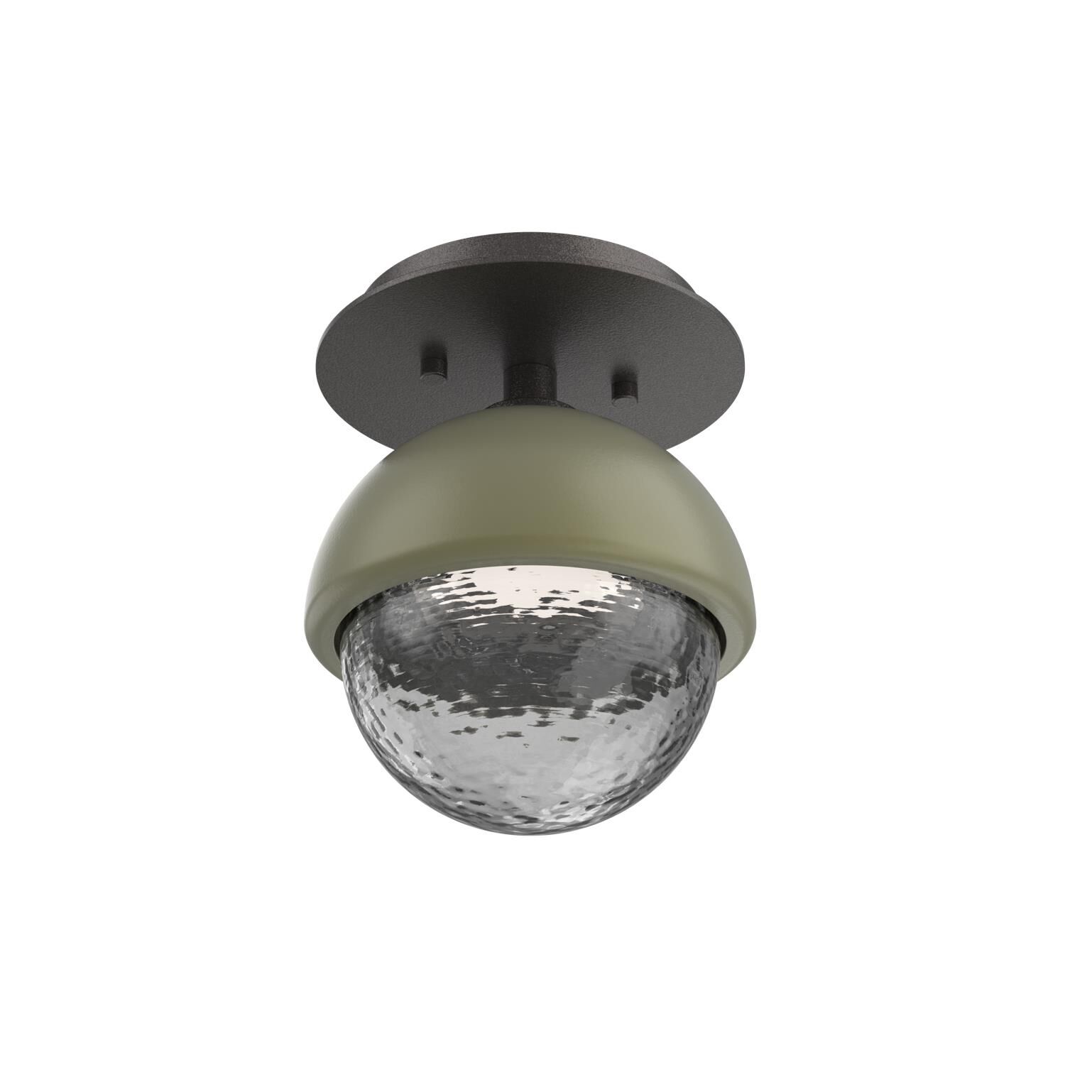 Levi Wilson Cabochon 6 Inch Flush Mount by Hammerton Studio