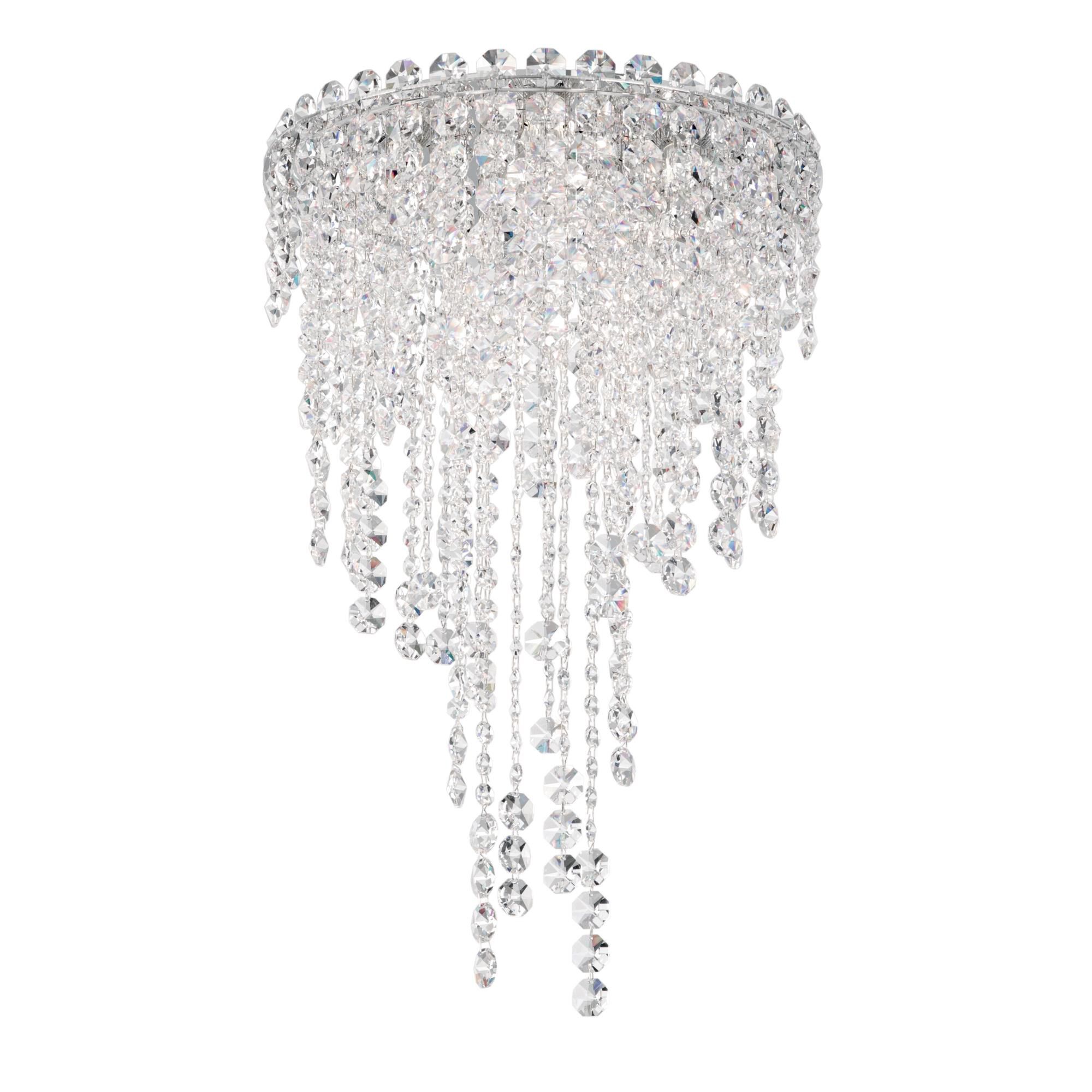 Chantant 14 Inch 4 Light Flush Mount by Schonbek