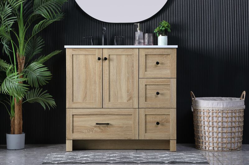 Soma 19 Inch Bath Vanity Cabinet by Elegant Decor