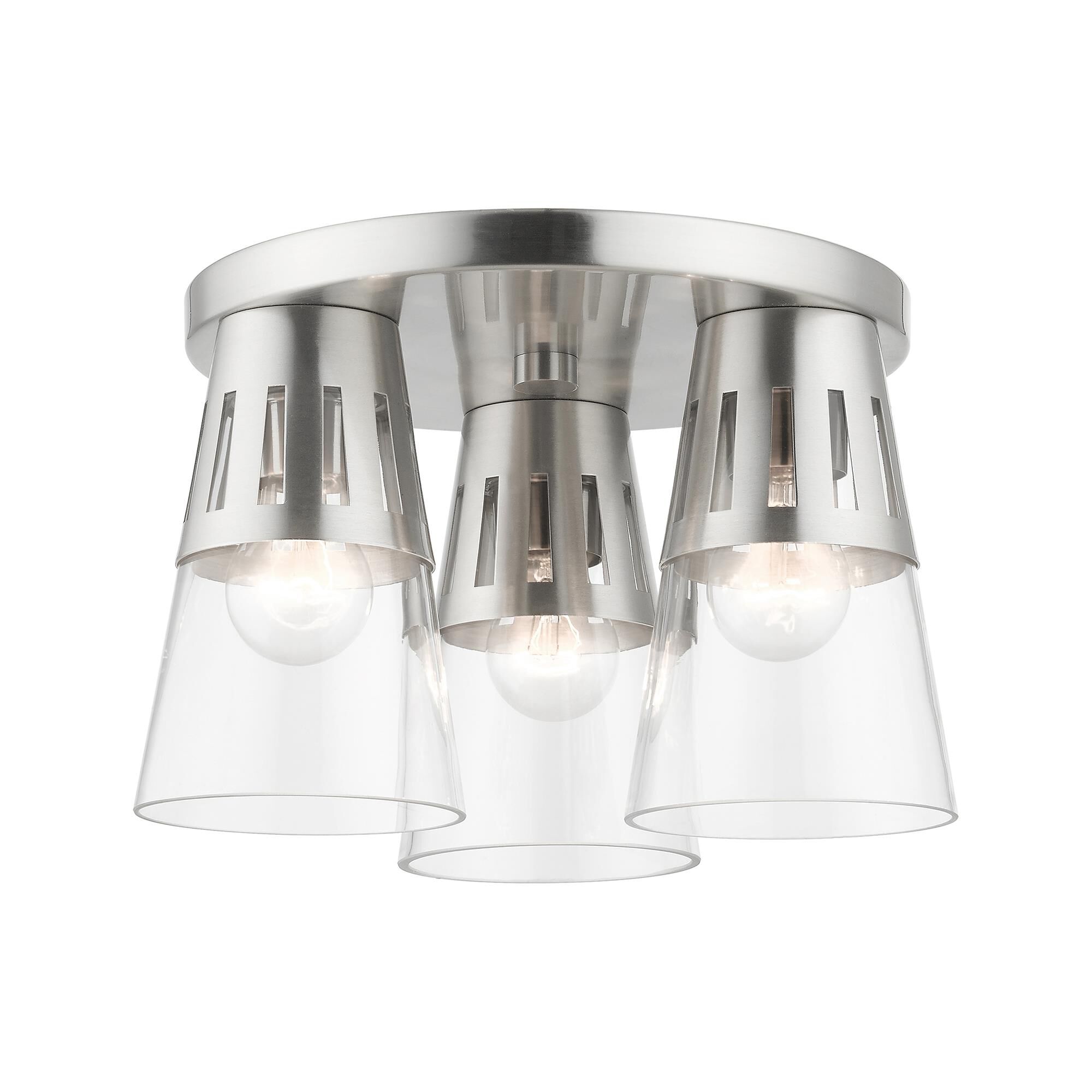 Bennington 3 Light Flush Mount by Livex Lighting