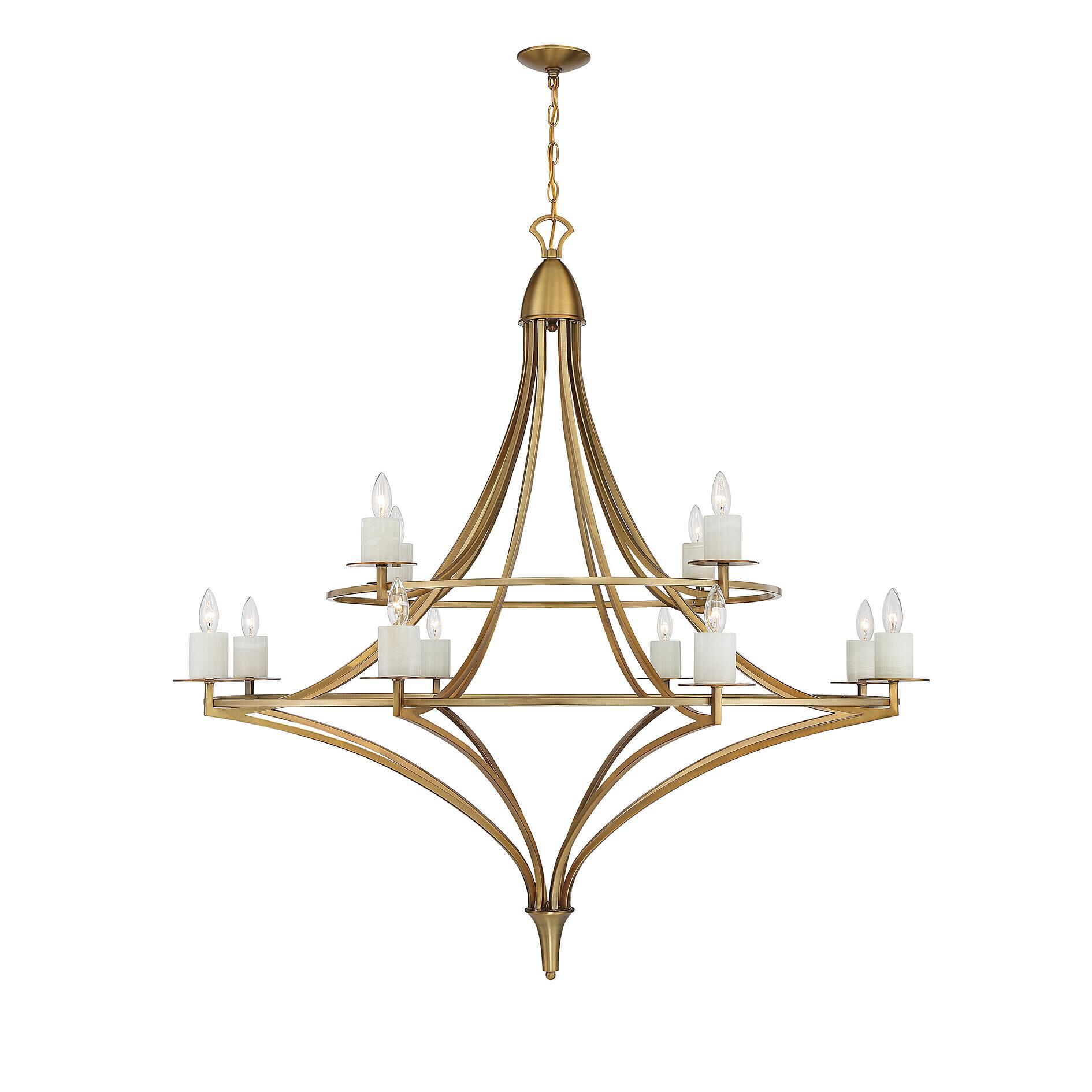 Director 50 Inch 12 Light Chandelier by Savoy House