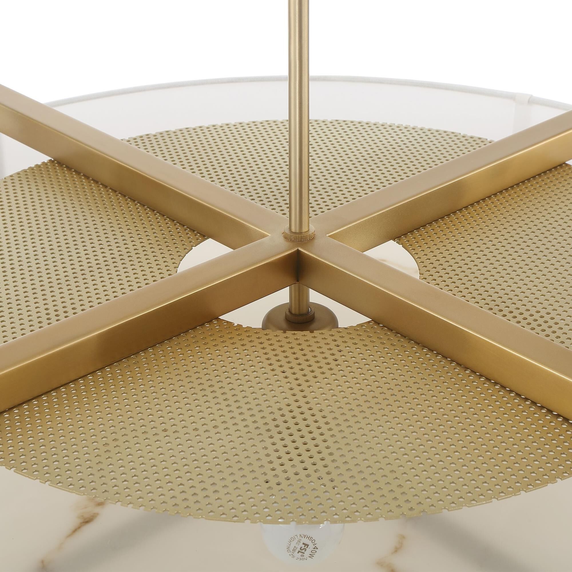 Sergio Orozco Designs Cresson 30 Inch Large Pendant by Uttermost