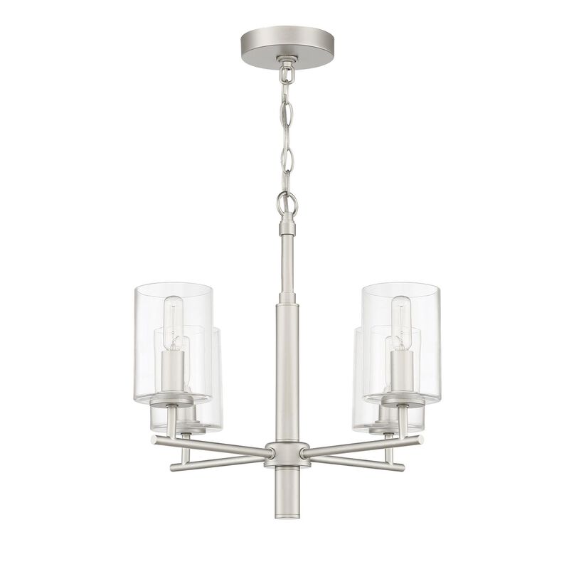 Hailie 20 Inch 4 Light Mini Chandelier by Craftmade