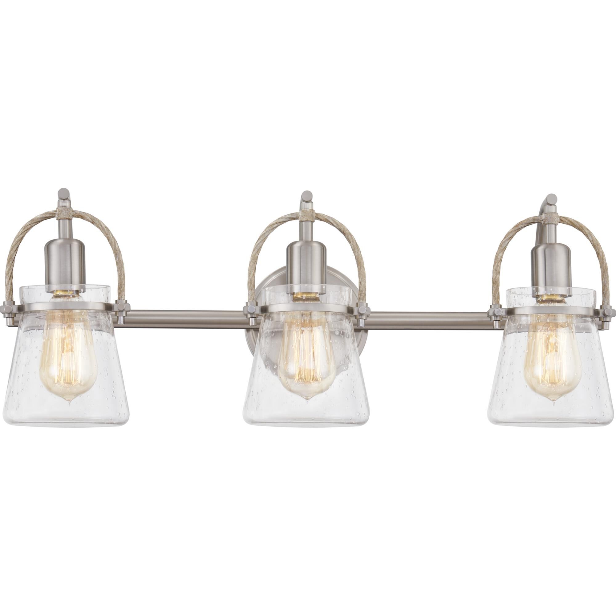 Stafford 24 Inch 3 Light Bath Vanity Light by Quoizel - Clearance